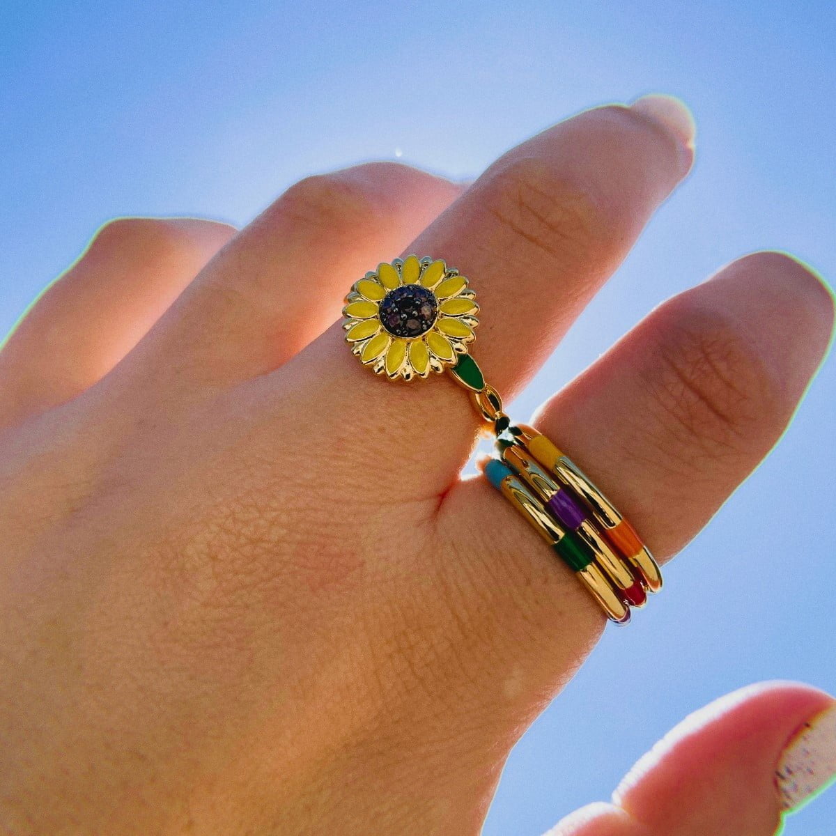 RAINBOW Stacking Ring