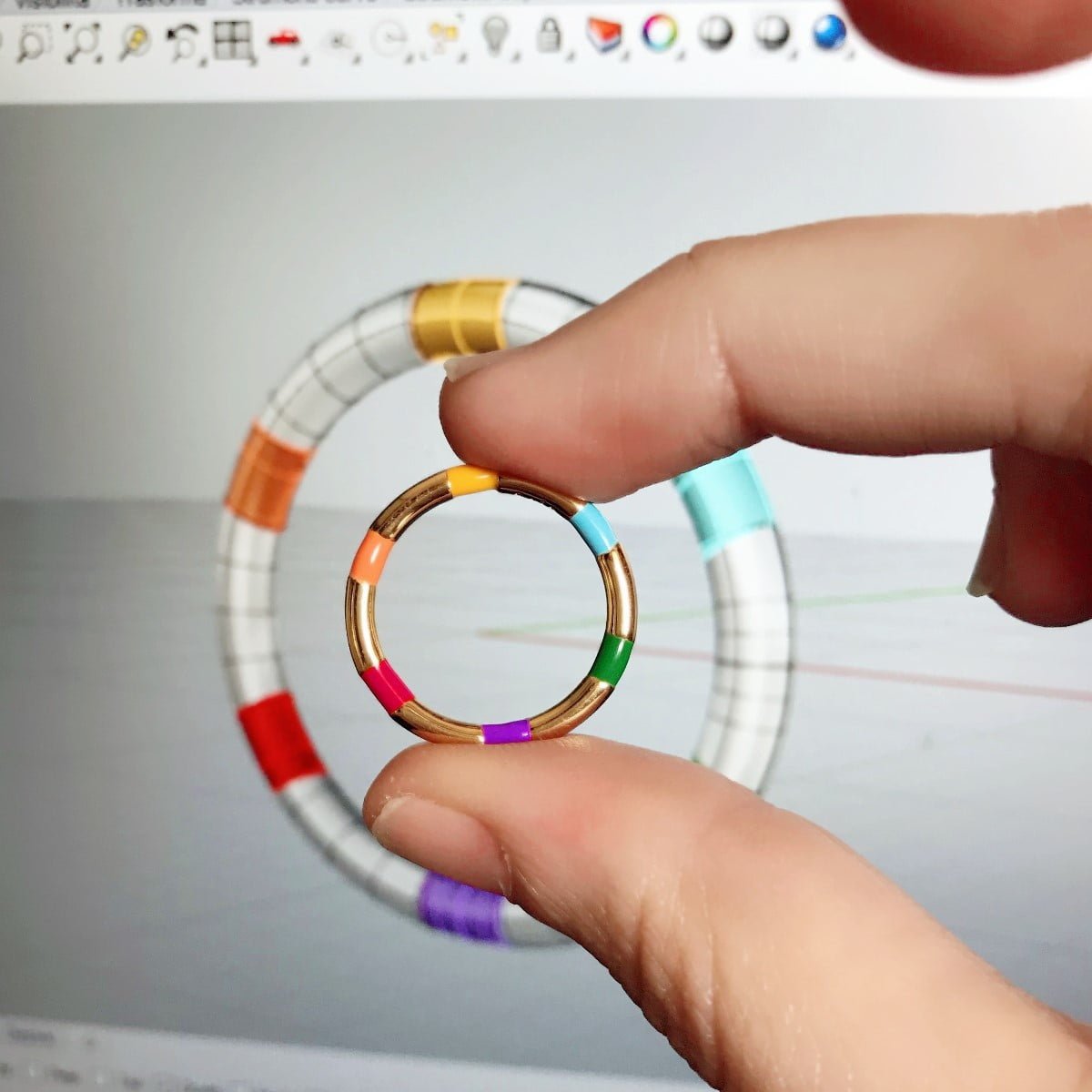 RAINBOW Stacking Ring