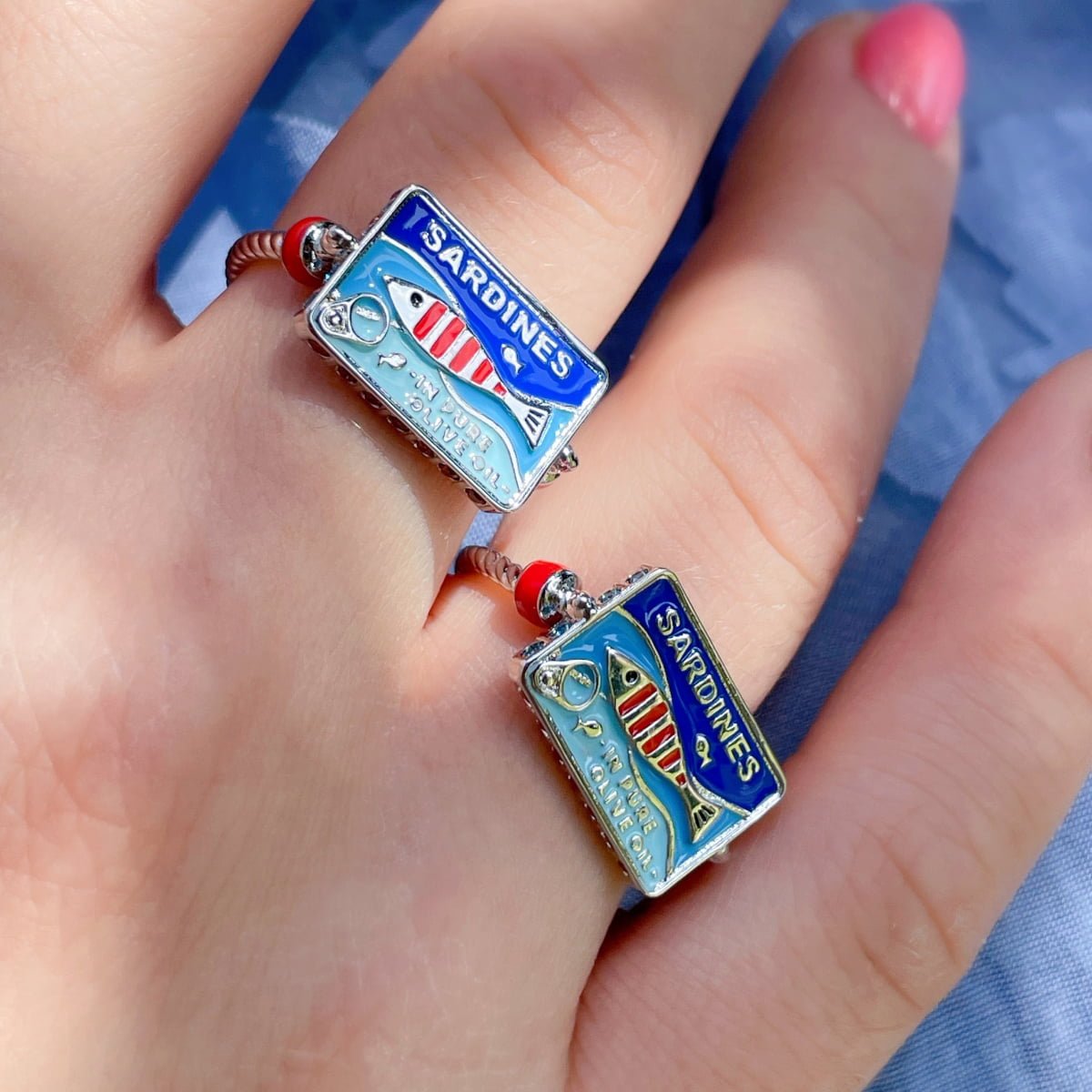SARDINE can ring