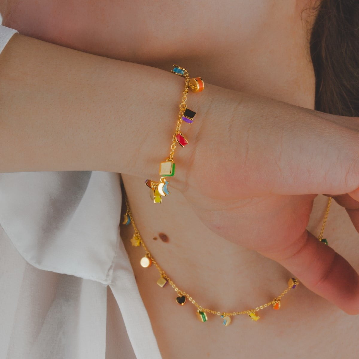 Bracciale Regolabile In Rame Con Cristalli E Zirconi | Gioiello Con Stella O Cuore, Placcato Oro/argento/rosa, Regalo Per Mamma E Amica