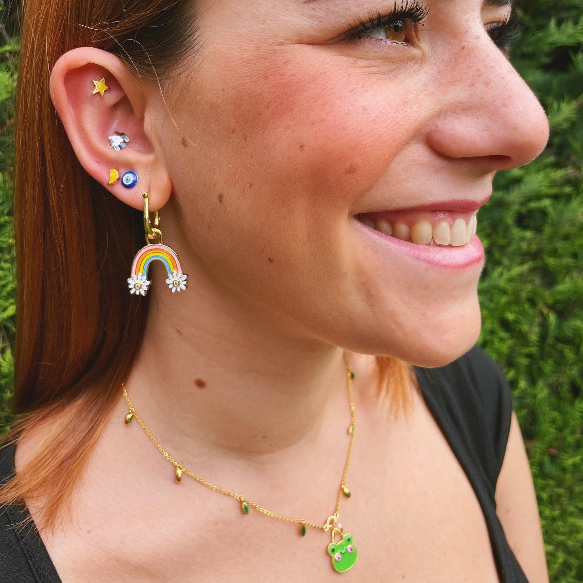 Adjustable Leaf Pendant Necklace