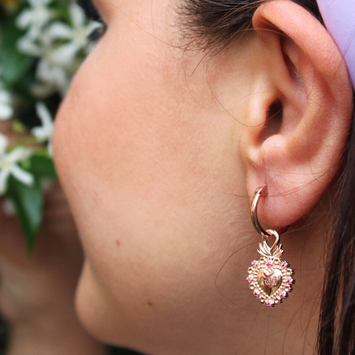 Orecchini hoop LISCI