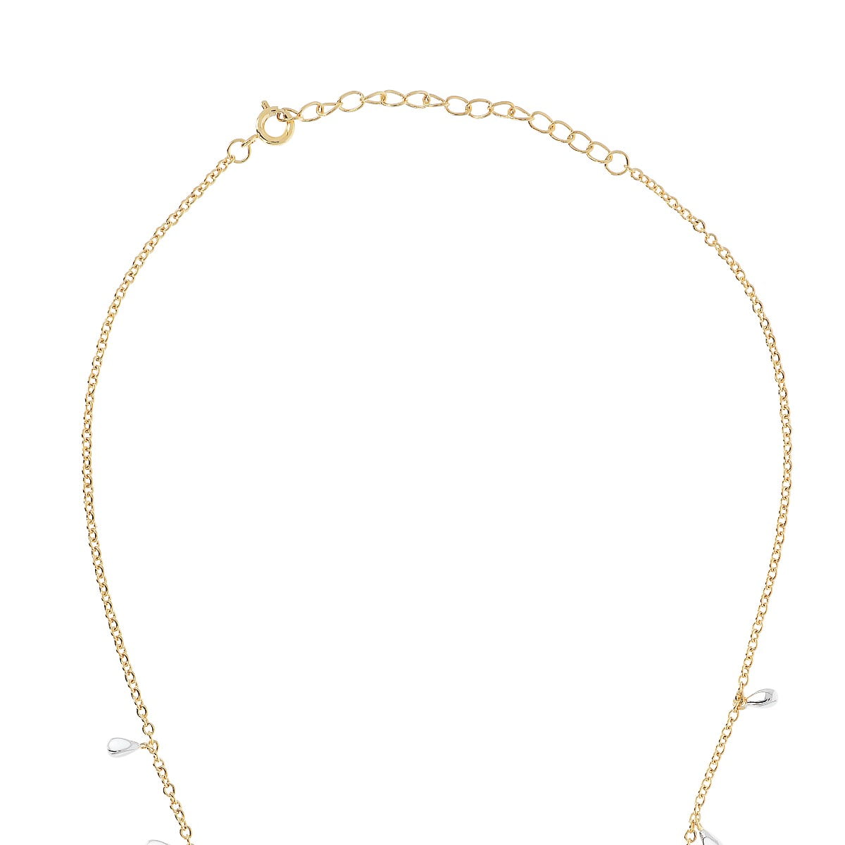 Collana regolabile con Margherita e petali