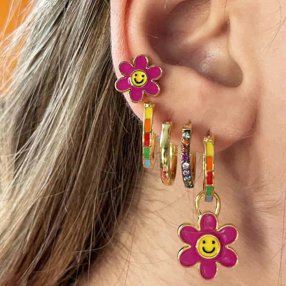 Orecchini STUD Fiori - JADEZZZZZ ♥ RWA