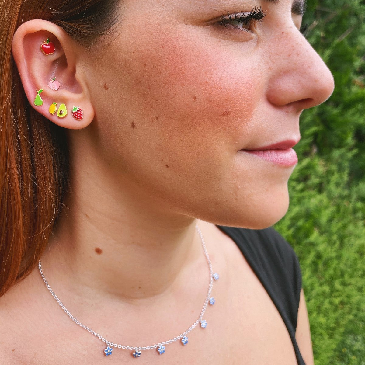 MINI Strawberry Earring