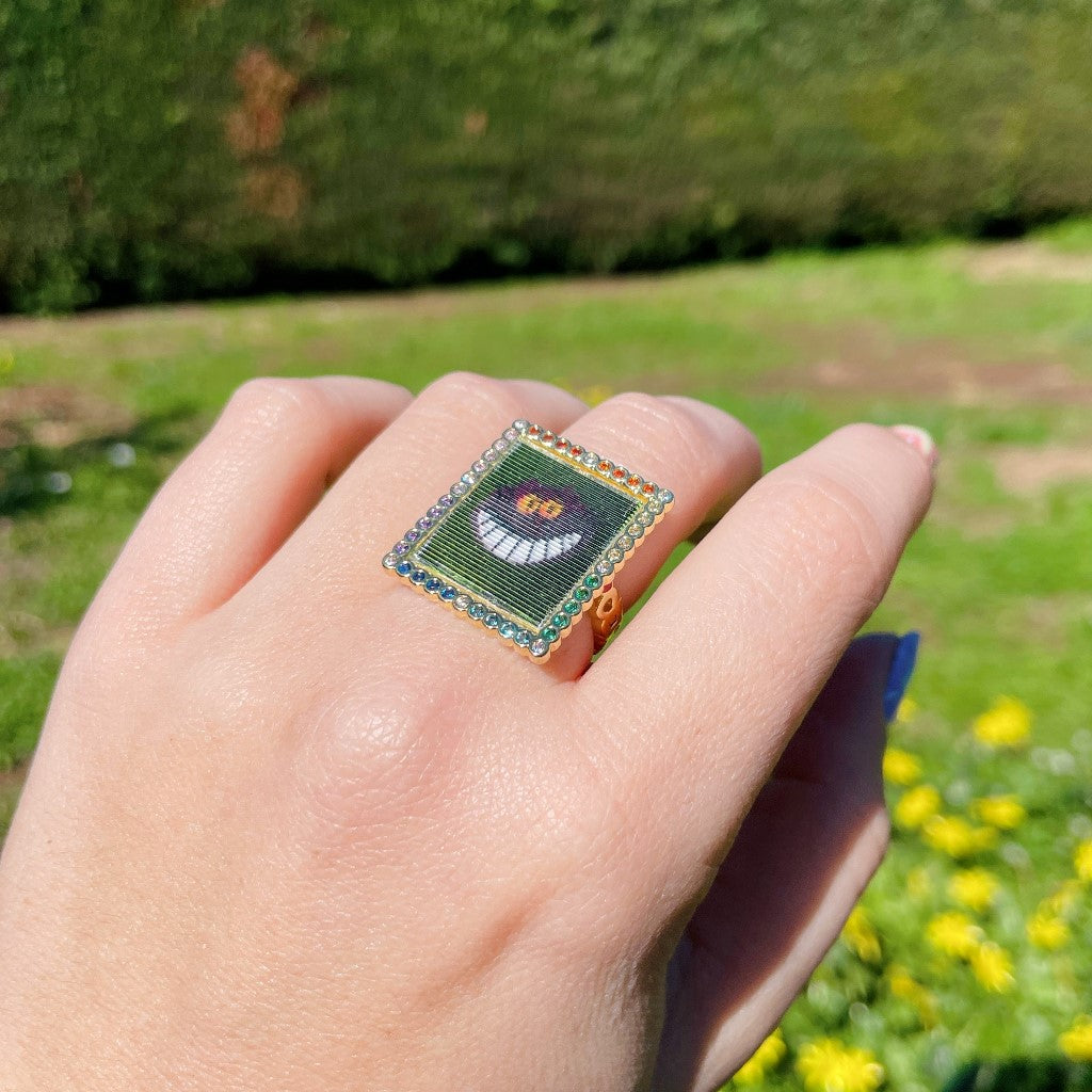 Anello C’ERA UNA VOLTA –  ALICE NEL PAESE DELLE MERAVIGLIE